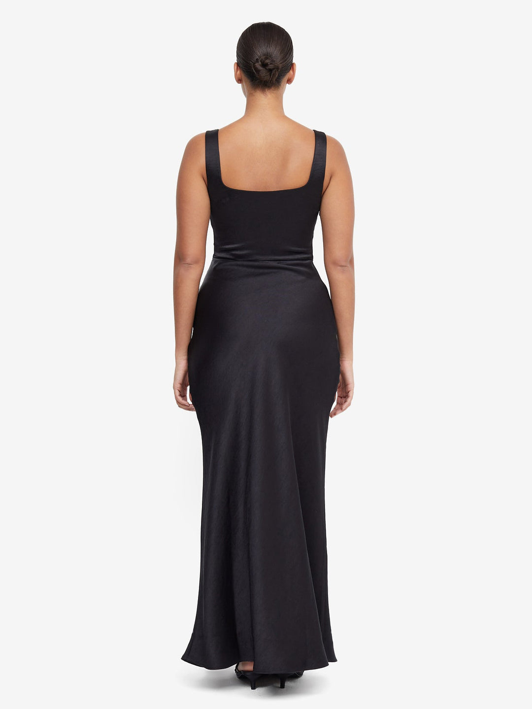 THE DREAMER SQUARE NECK DRESS - BLACK