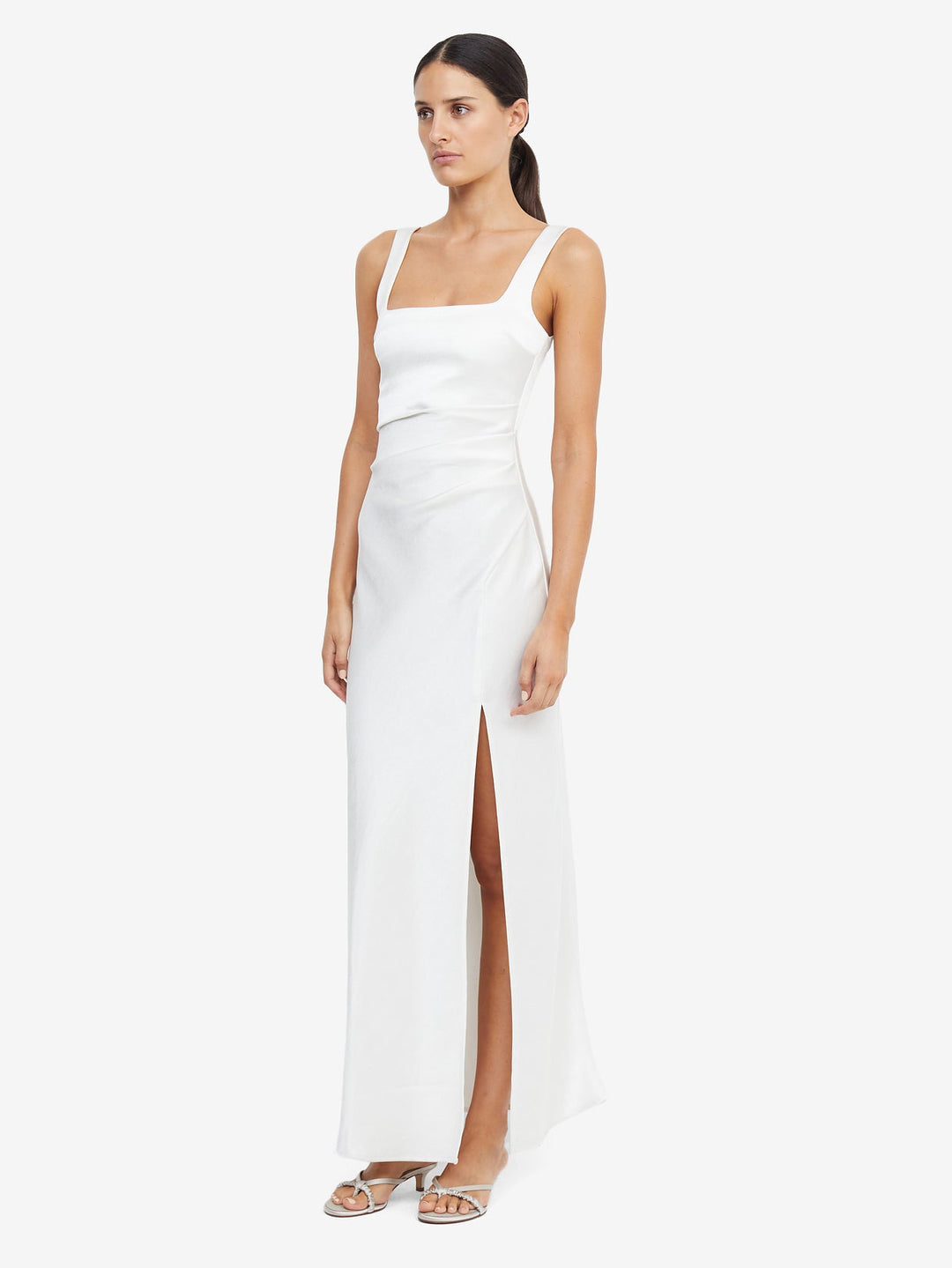 Dreamer Square Neck Dress in Ivory - BEC + BRIDGE 2 Dreamer Square Neck Dress in Ivory - BEC + BRIDGE 2