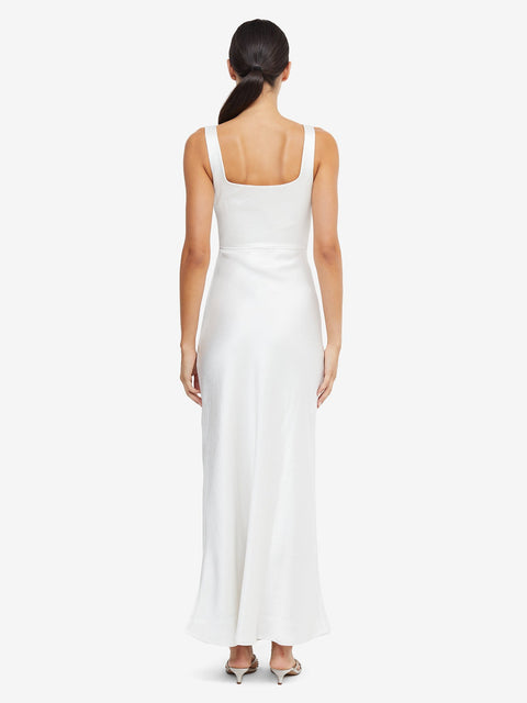 THE DREAMER SQUARE NECK DRESS - IVORY