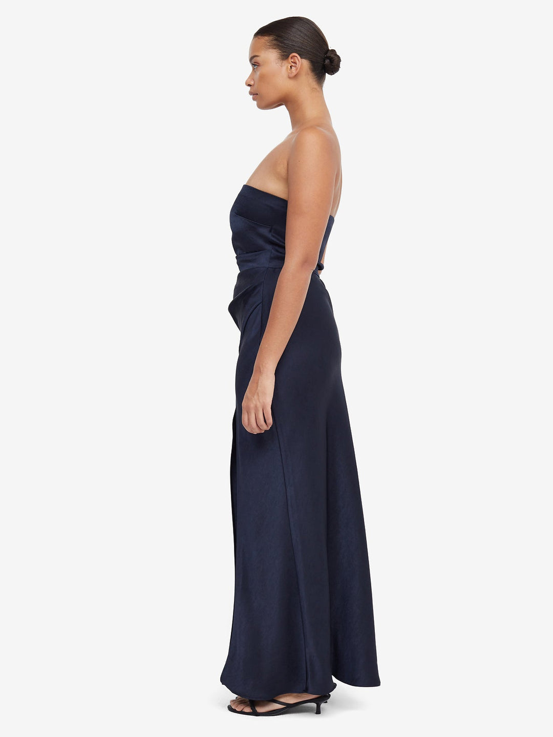 THE DREAMER STRAPLESS DRESS - INK