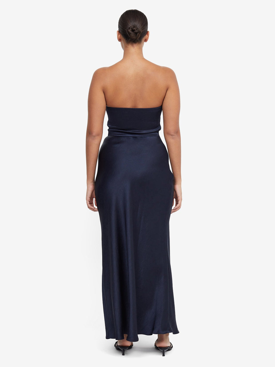 THE DREAMER STRAPLESS DRESS - INK