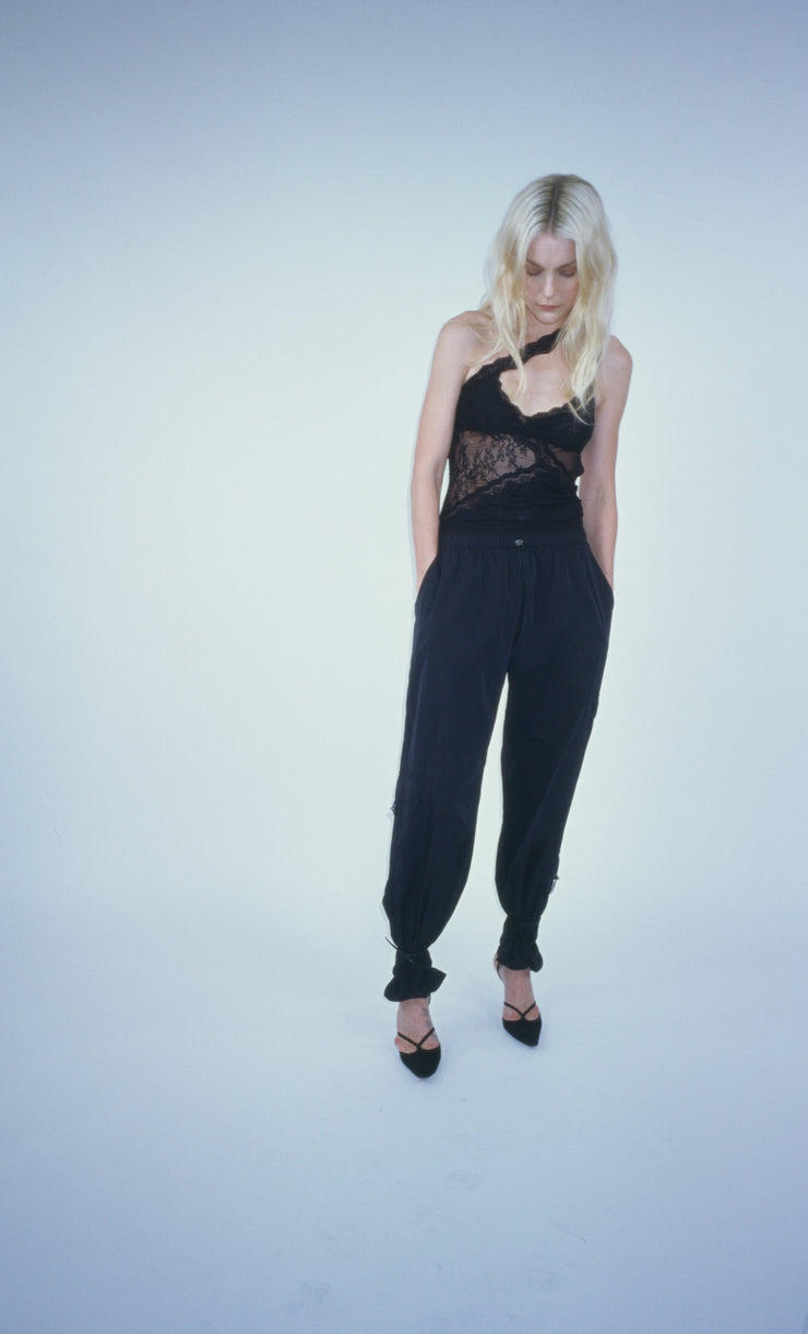 GAB DRAWCHORD PANT - BLACK