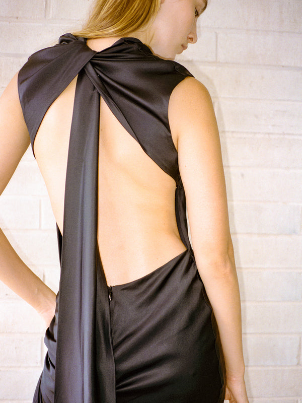 ELIAS MAXI DRESS - BLACK