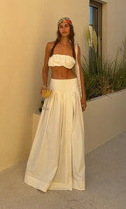 DANTE MAXI SKIRT - IVORY