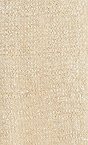 SADIE SEQUIN KNIT CROP TOP - GOLD