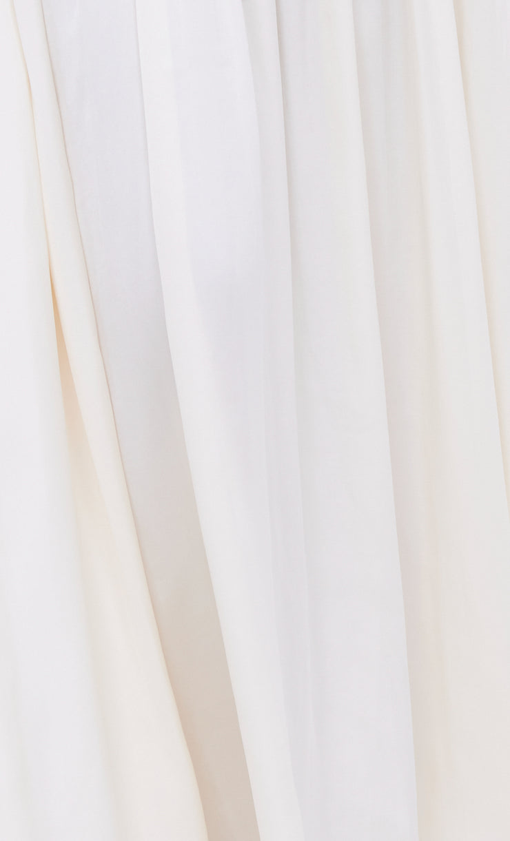 PARADISE BUTTON UP MAXI - IVORY