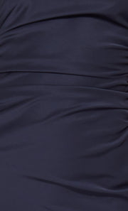 ULA ASYM MAXI DRESS - BLACK