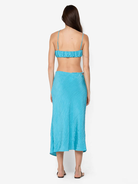 ODESSA ASYM TOP - DEEP SEAFOAM