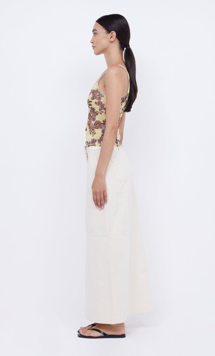 MALIBU BAY TANK - CITRUS PLUM FLORAL