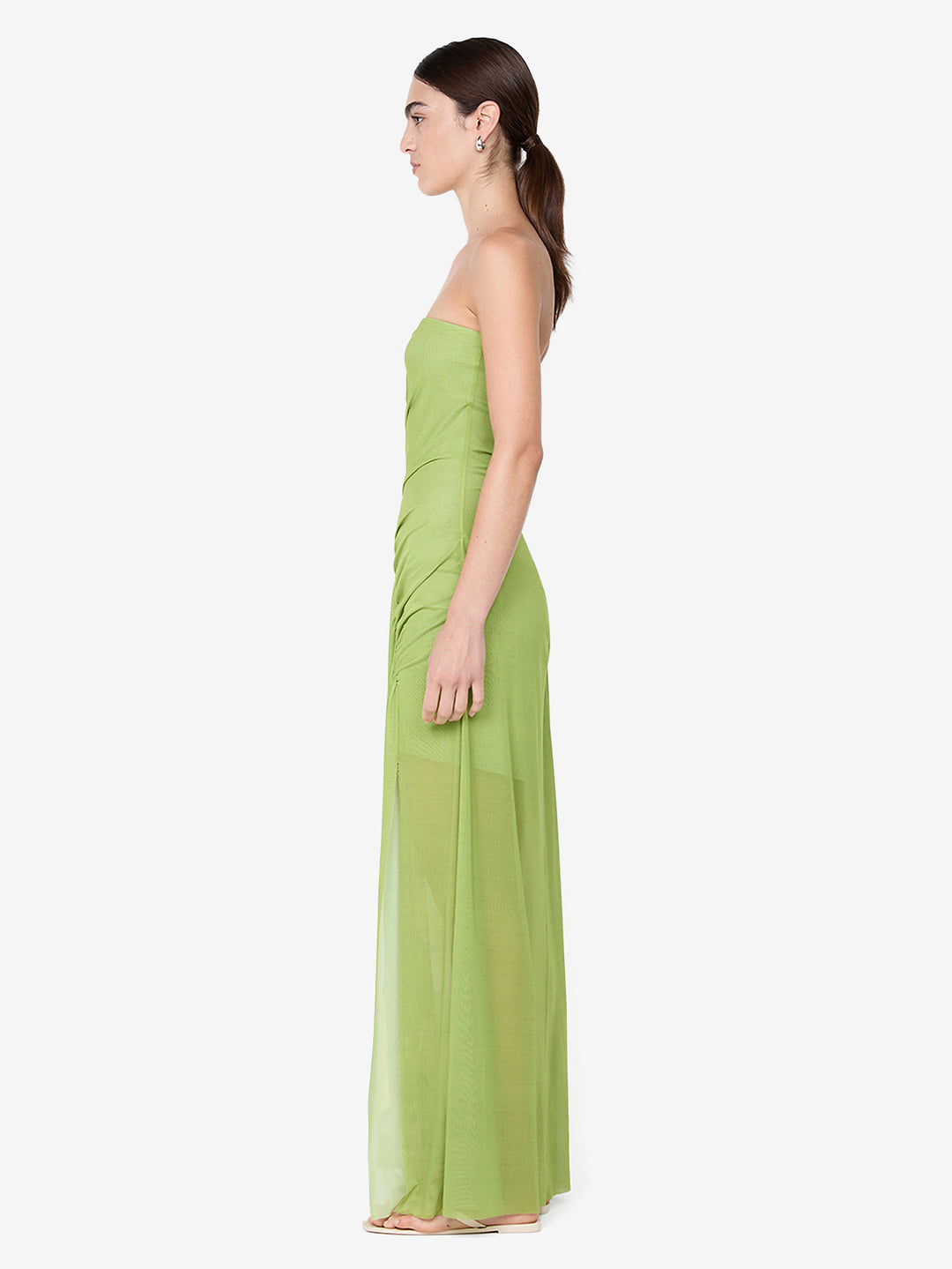 CITRINA STRAPLESS DRESS - ANIYA FLORAL