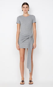 KLEO MINI DRESS - GREY MARLE