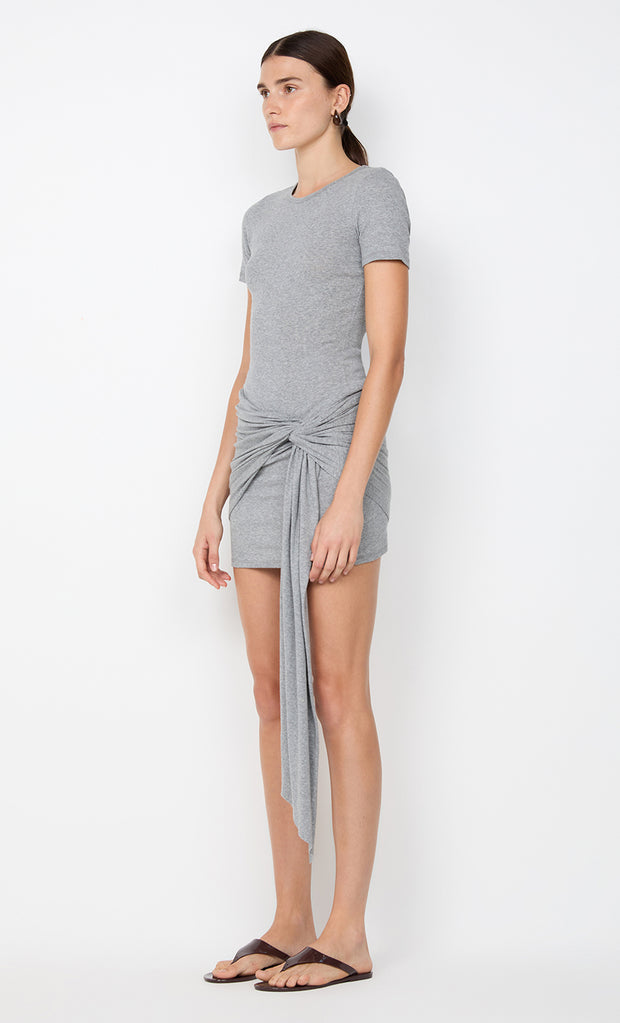 KLEO MINI DRESS - GREY MARLE