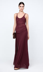 CITRINA MAXI DRESS - PLUM
