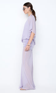 DELILAH OVERLAY MAXI DRESS - WISTERIA
