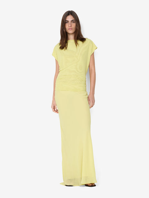 JEHNAYA ASYM MAXI DRESS - CITRUS