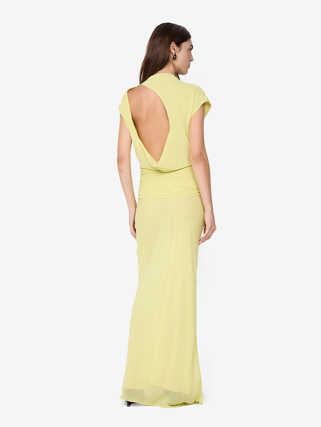 JEHNAYA ASYM MAXI DRESS - CITRUS