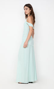 WINNIE HALTER MAXI DRESS - SPEARMINT