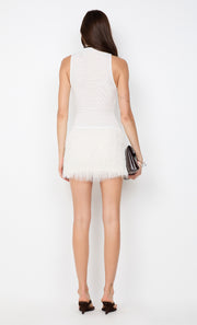 FINLEY MINI DRESS - WHITE