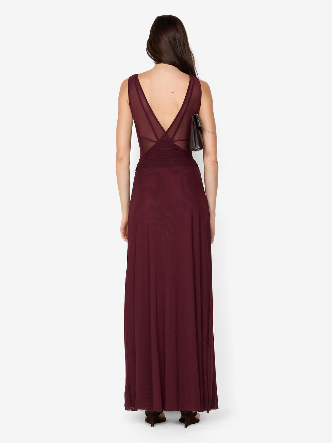 JIMENA MAXI DRESS - PLUM