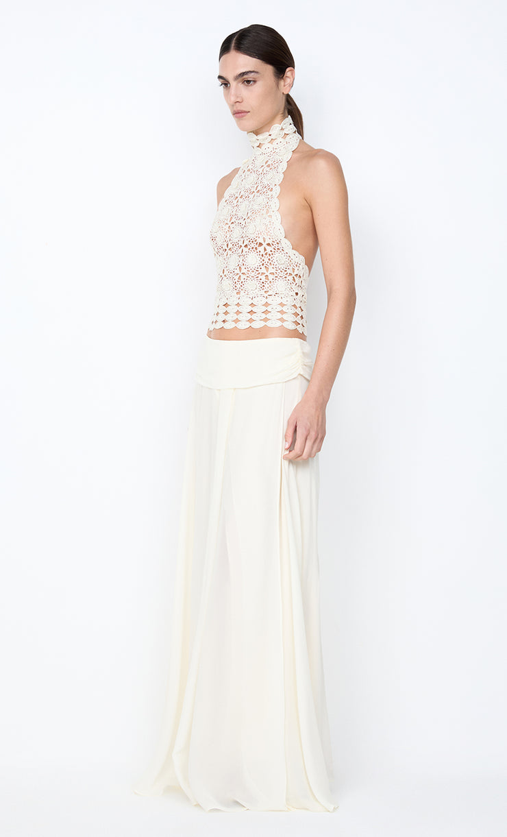 AURELIA MAXI SKIRT - IVORY
