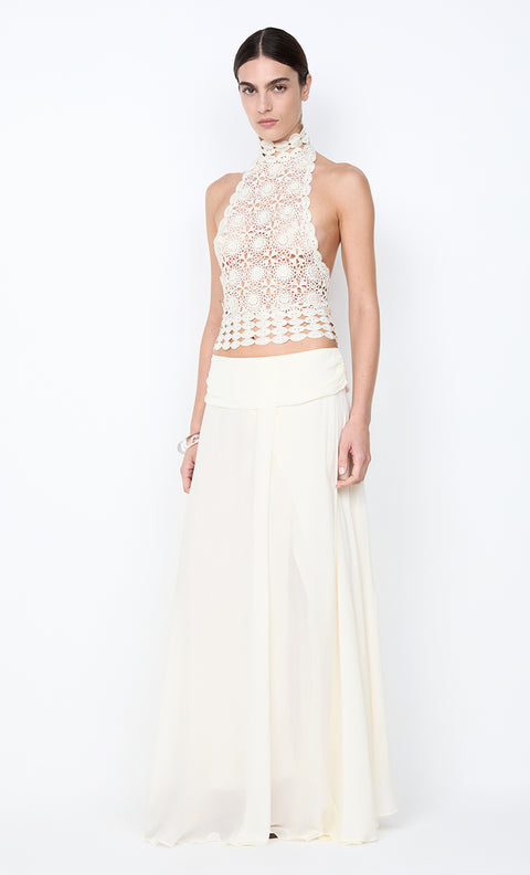AURELIA MAXI SKIRT - IVORY