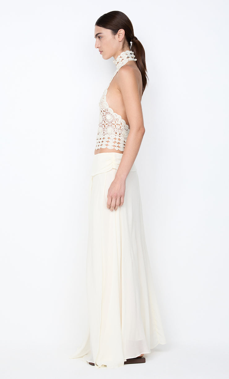 AURELIA MAXI SKIRT - IVORY