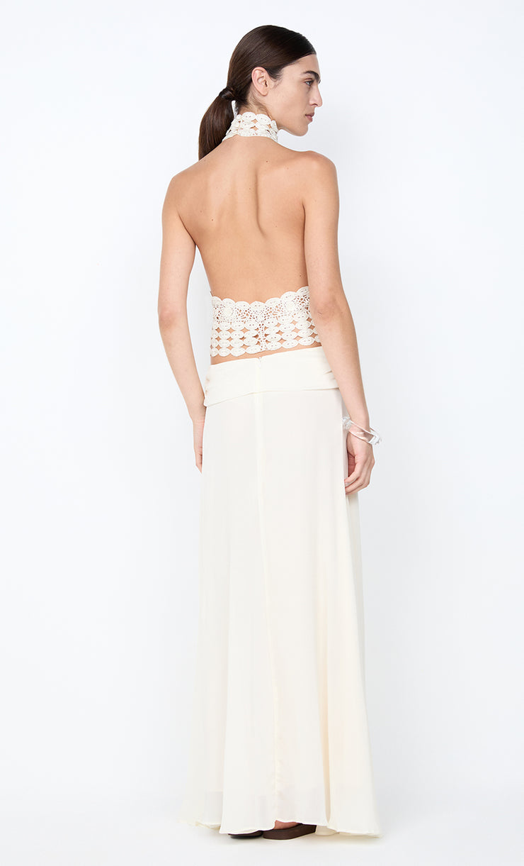 AURELIA MAXI SKIRT - IVORY