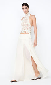 AURELIA MAXI SKIRT - IVORY