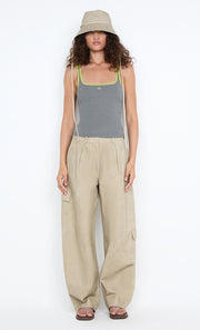 SIA UTILITY PANT - TAUPEE