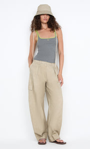 SIA UTILITY PANT - TAUPEE