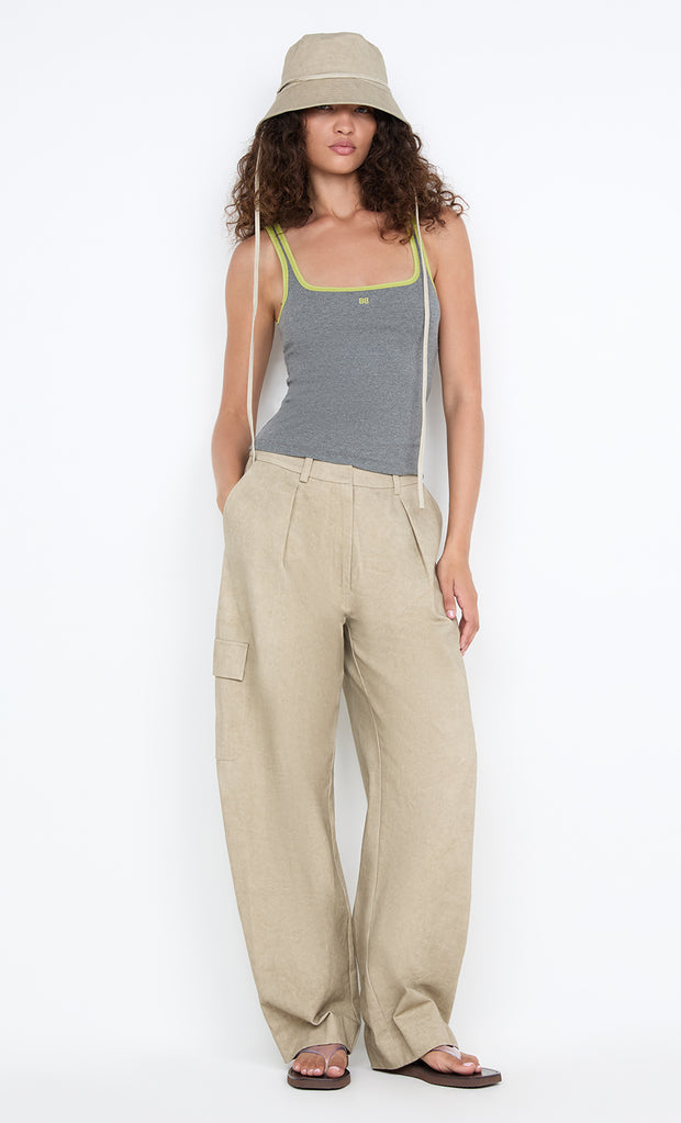 SIA UTILITY PANT - TAUPEE