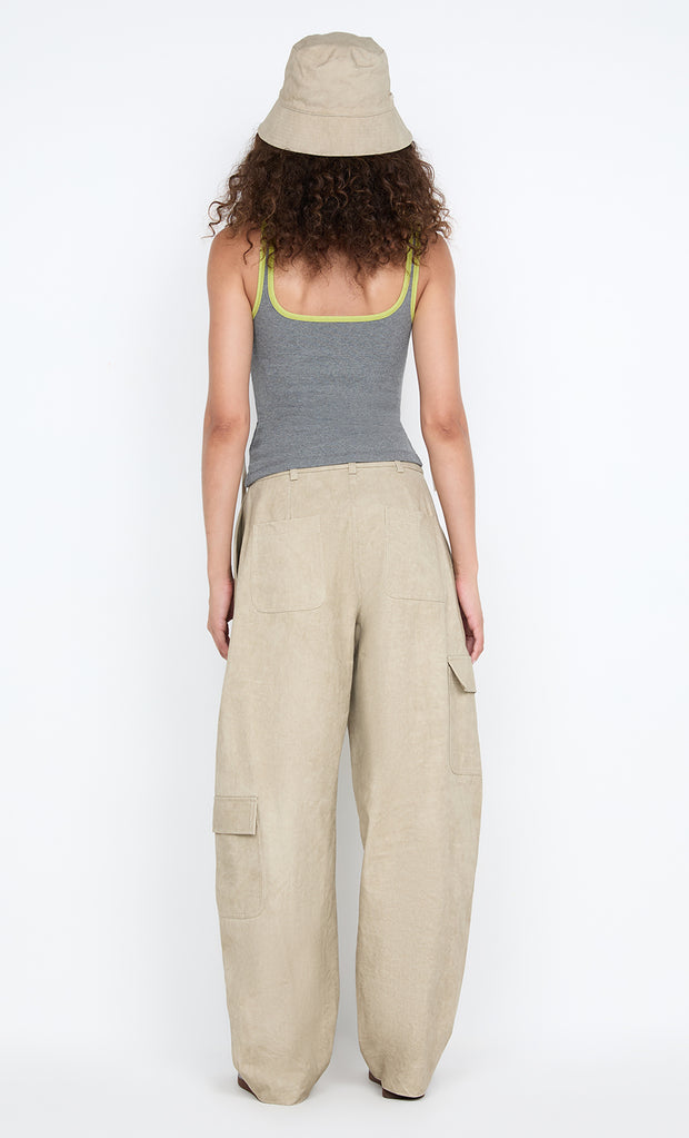 SIA UTILITY PANT - TAUPEE