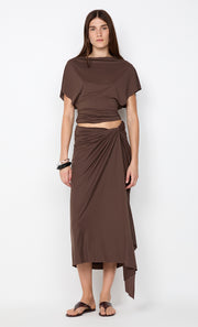 CLEMENTINE BATWING TOP - MILK CHOCOLATE