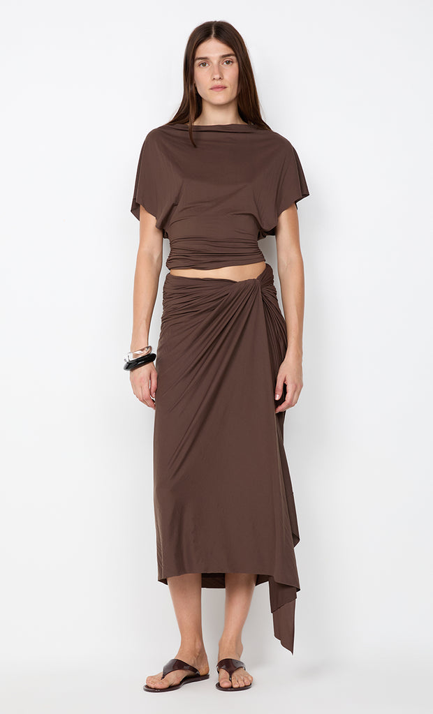 CLEMENTINE BATWING TOP - MILK CHOCOLATE