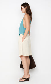 LANDON HALTER TOP - DEEP SEAFOAM
