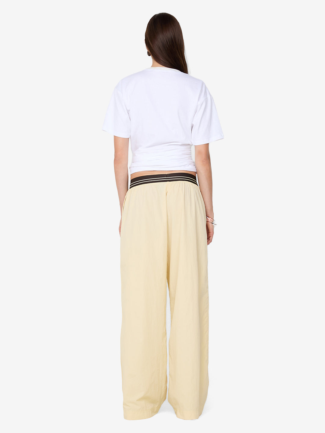 JERRI WIDE LEG PANT - BUTTER