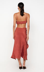 ODESSA ASYM TOP - RUST