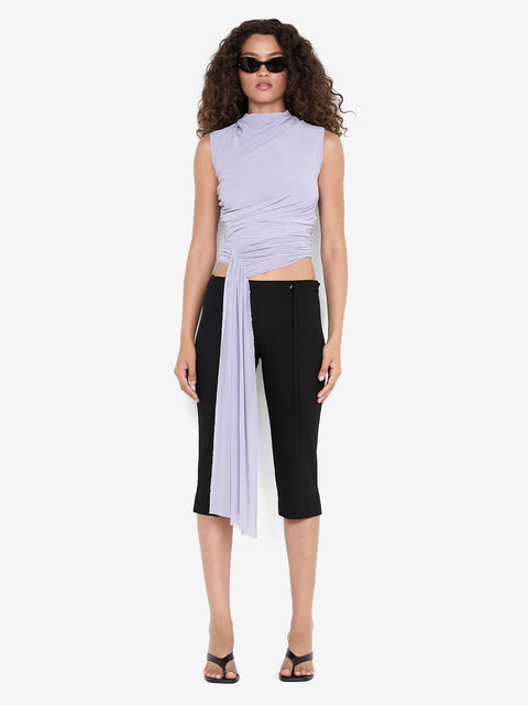 CONNI ASYM TOP - WISTERIA