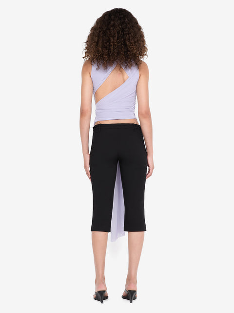 CONNI ASYM TOP - WISTERIA