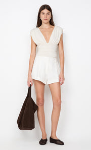 VINNIE SHORT - WHITE