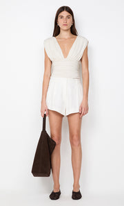 VINNIE SHORT - WHITE