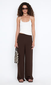 LUCIE PANT - DARK CHOCOLATE