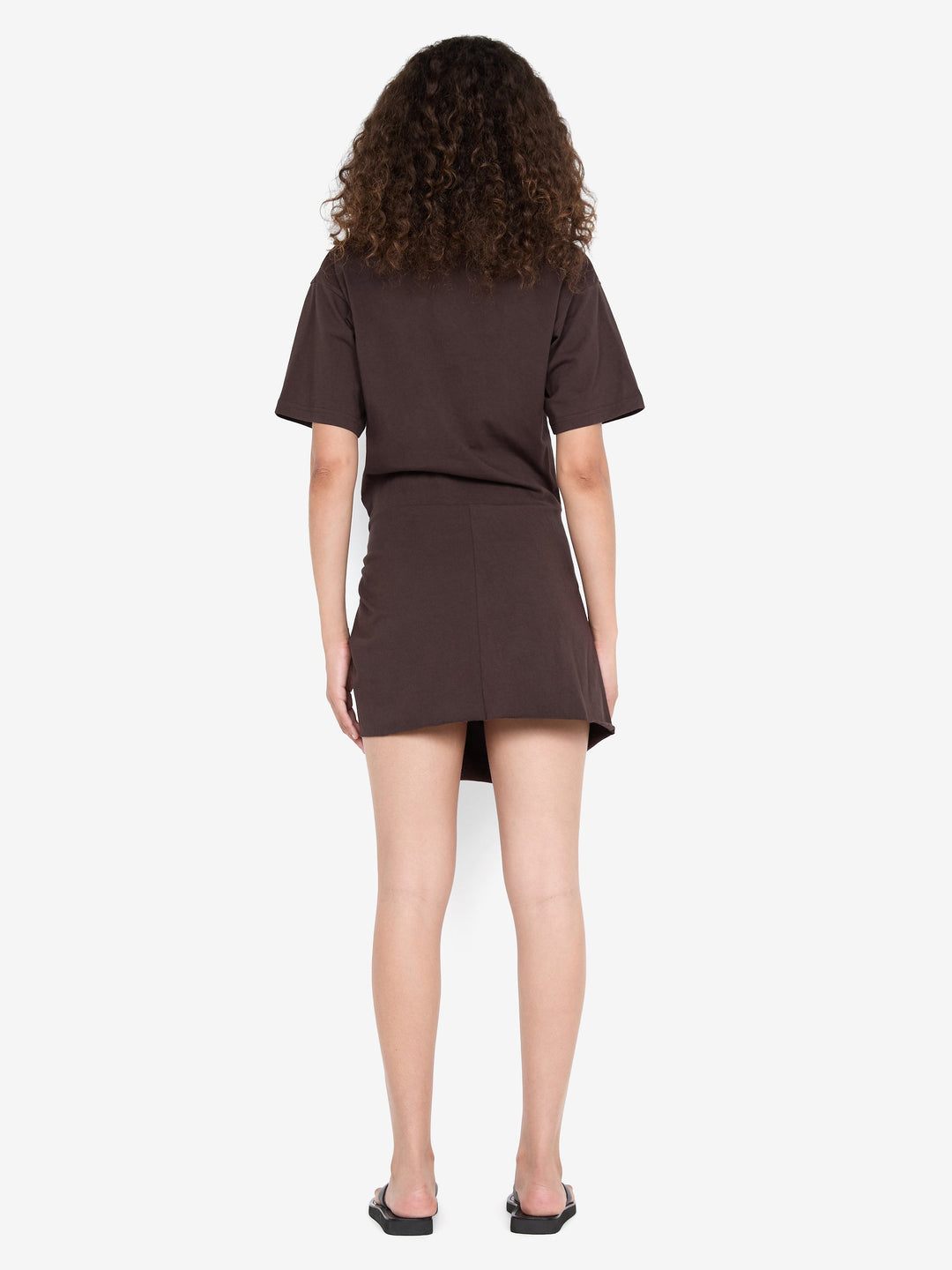 bec and bridge brown mini dress Clover Mini Dress in Dark Chocolate