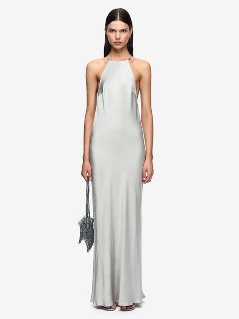 NALU MAXI DRESS - SILVER