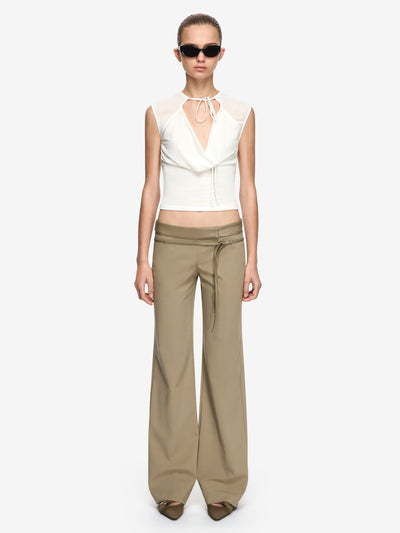 KIRA PANT - KHAKI