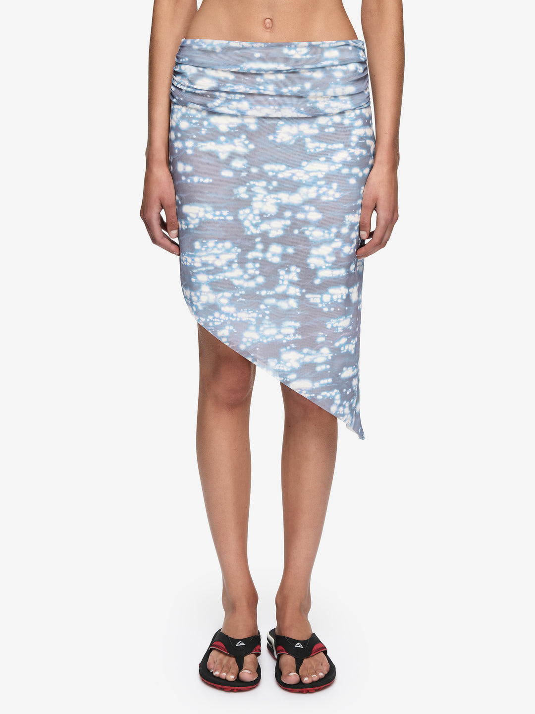 SACHIE MIDI SKIRT - WATER REFLECTION