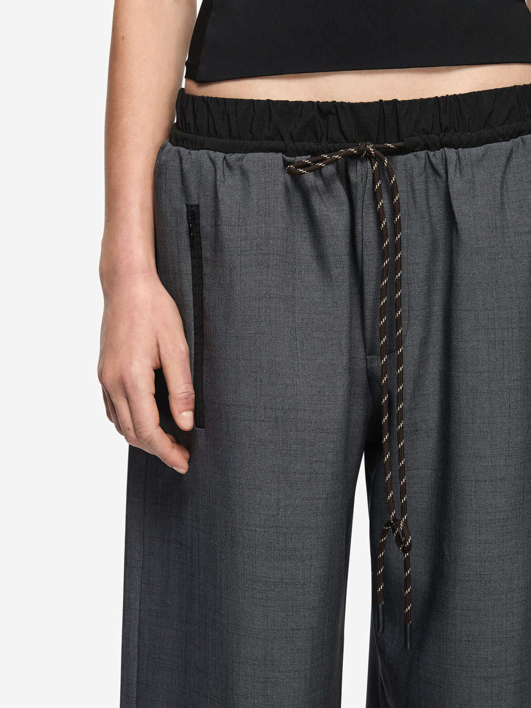 YUKI PANT - CHARCOAL/BLACK