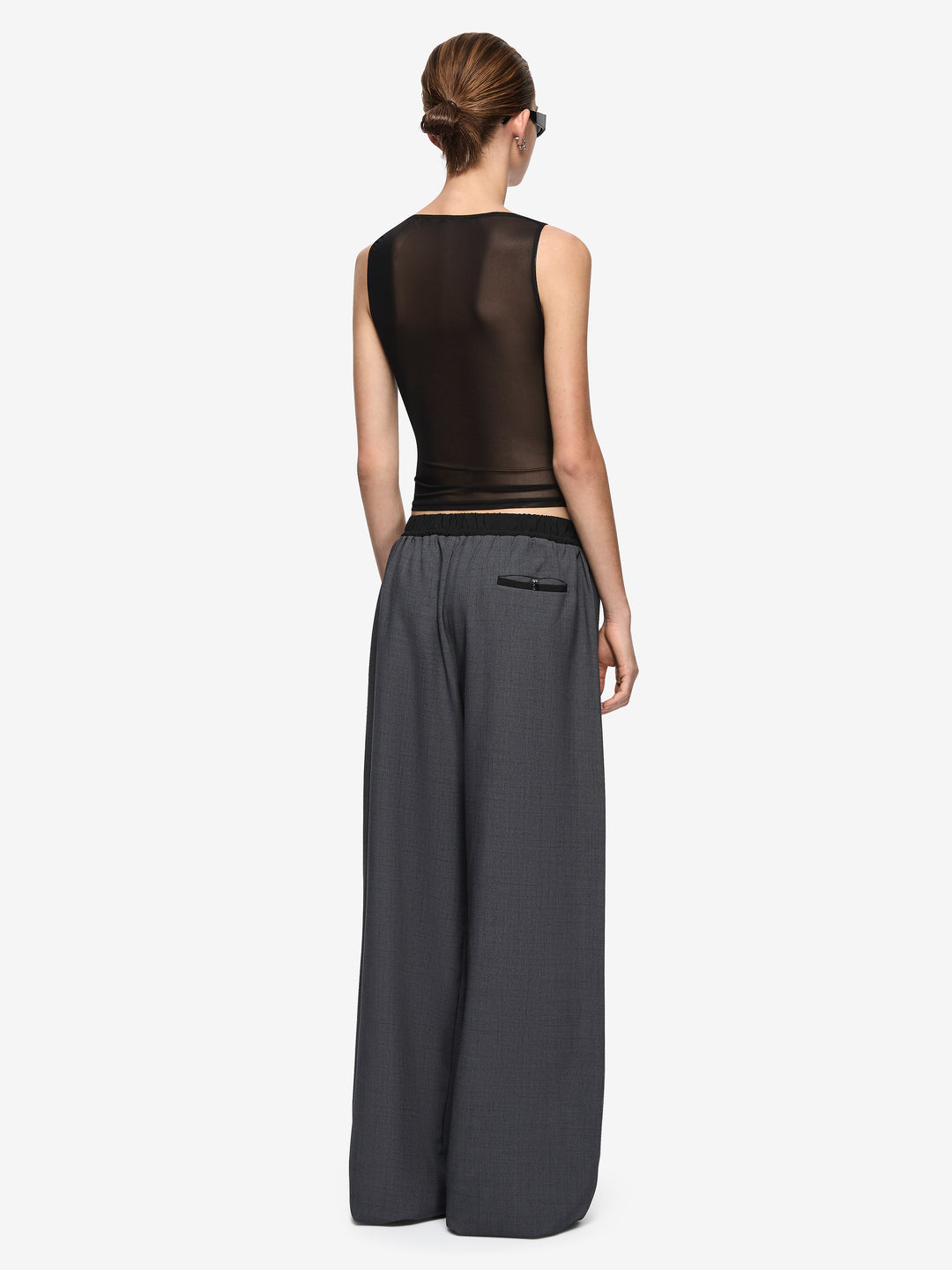 YUKI PANT - CHARCOAL/BLACK