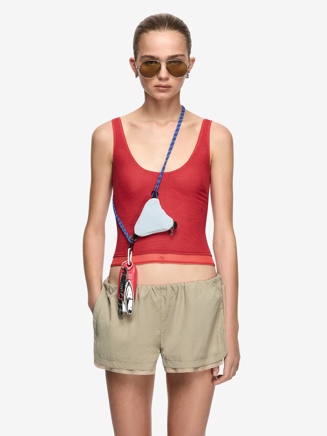 KENZA SHORT - TAUPE