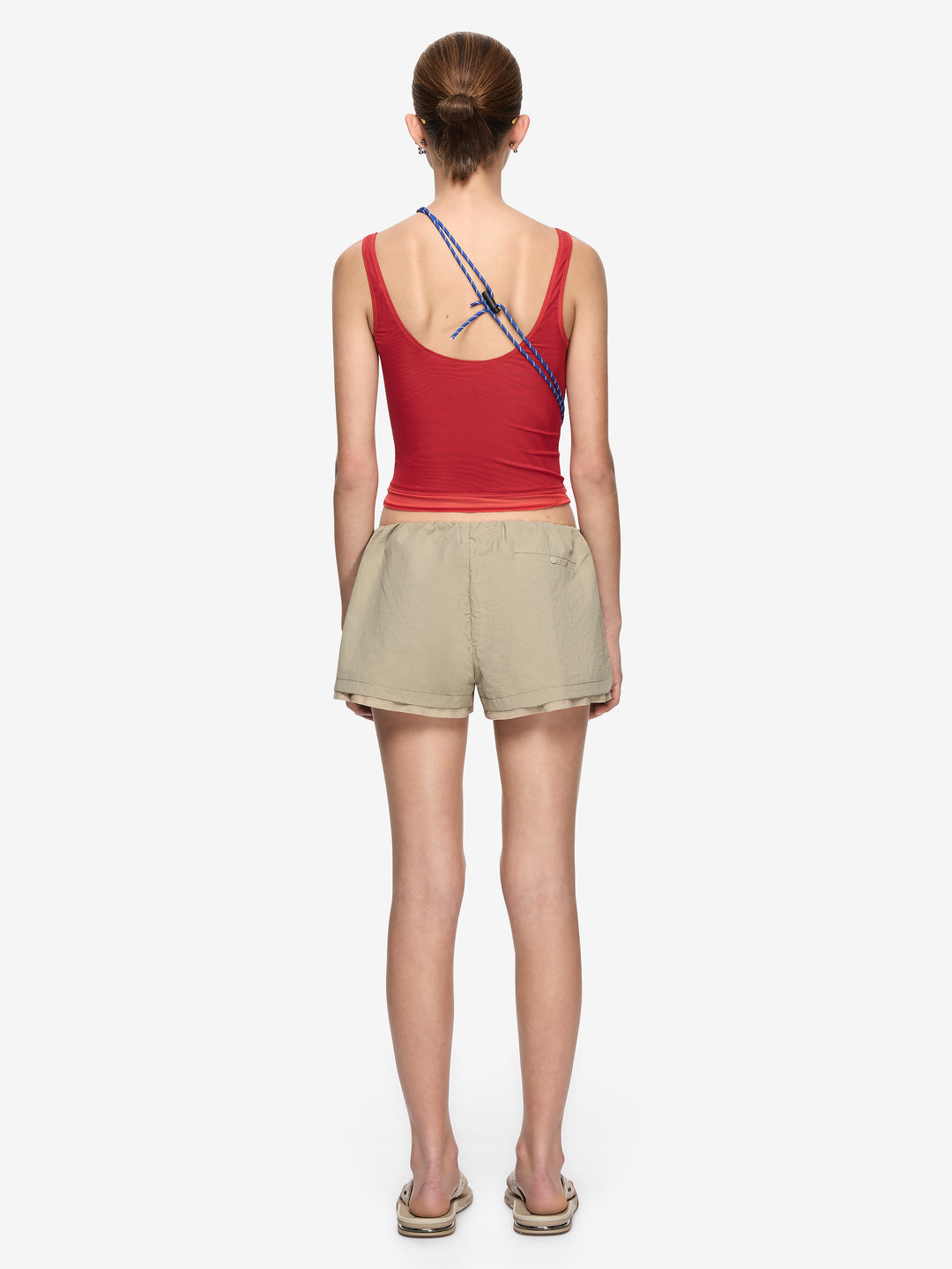 KENZA SHORT - TAUPE